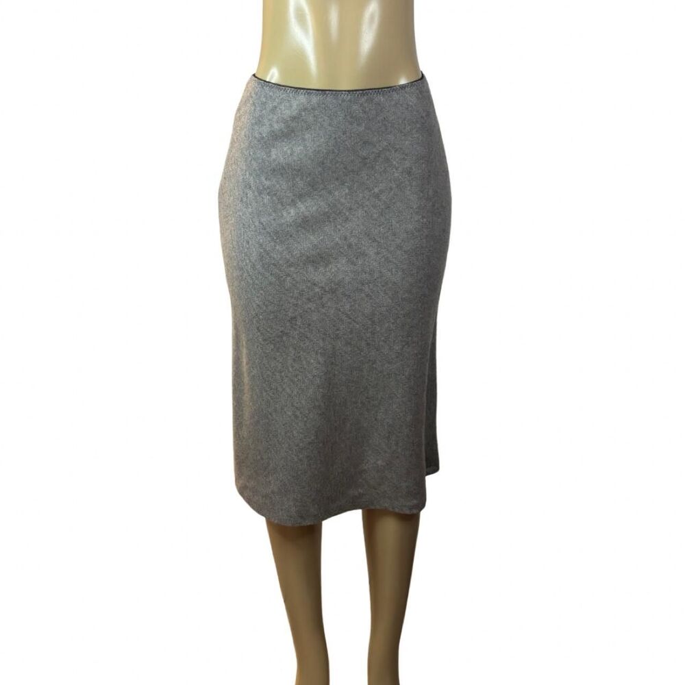 Gap Women's Grey and Silver Skirt